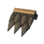 Shingle Roof Ridge 45°