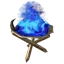 Blue Standing Brazier