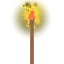 Standing Wood Torch