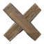 Timber Roof Cross 45°