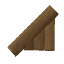 Wood Wall 45°